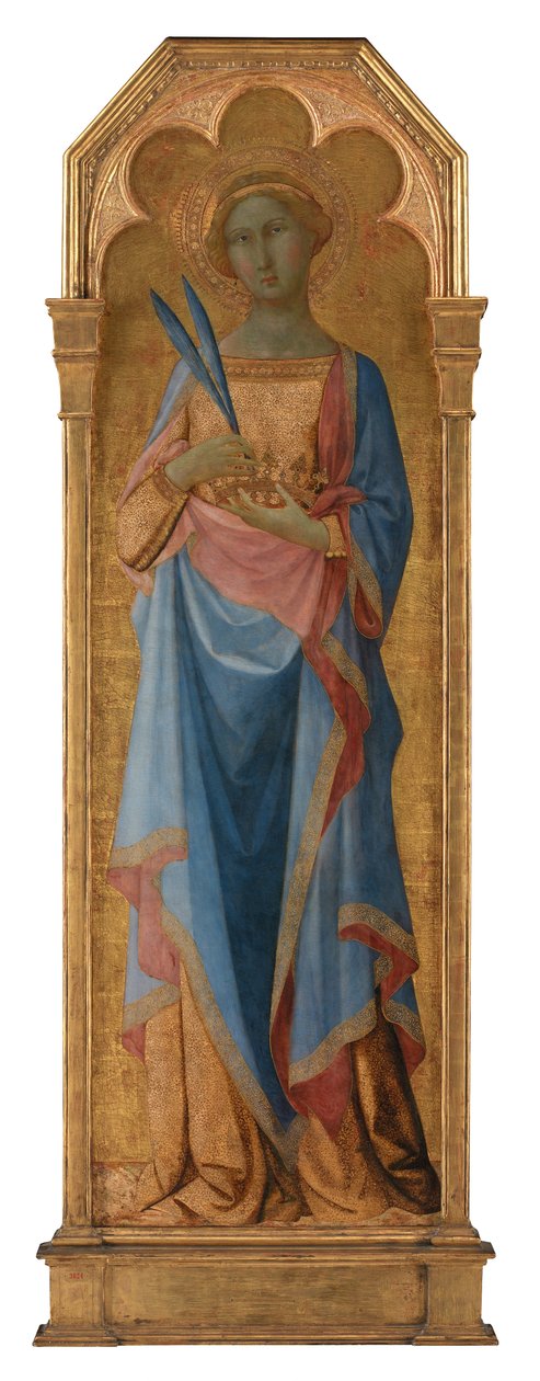 St. Coroa de Master of Palazzo Venezia Madonna