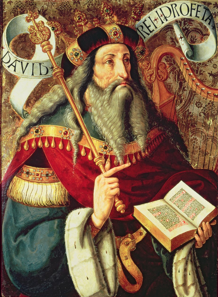 O profeta Davi de Master of Riofrio
