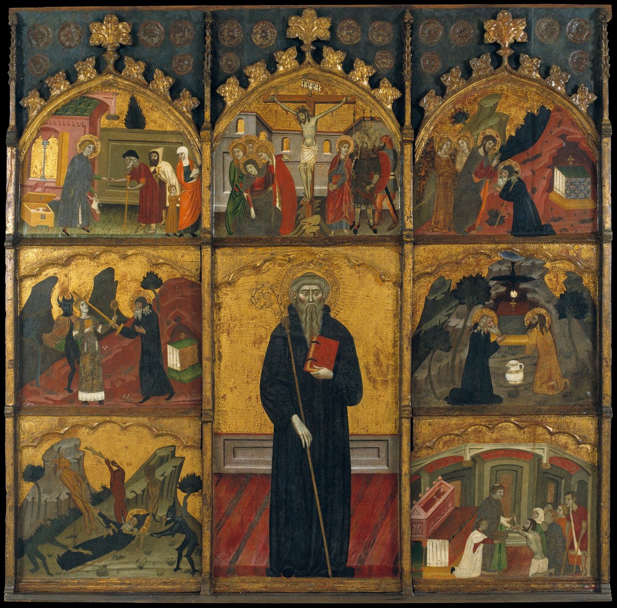 Retábulo de Santo Antônio, o Abade de Master of Rubió