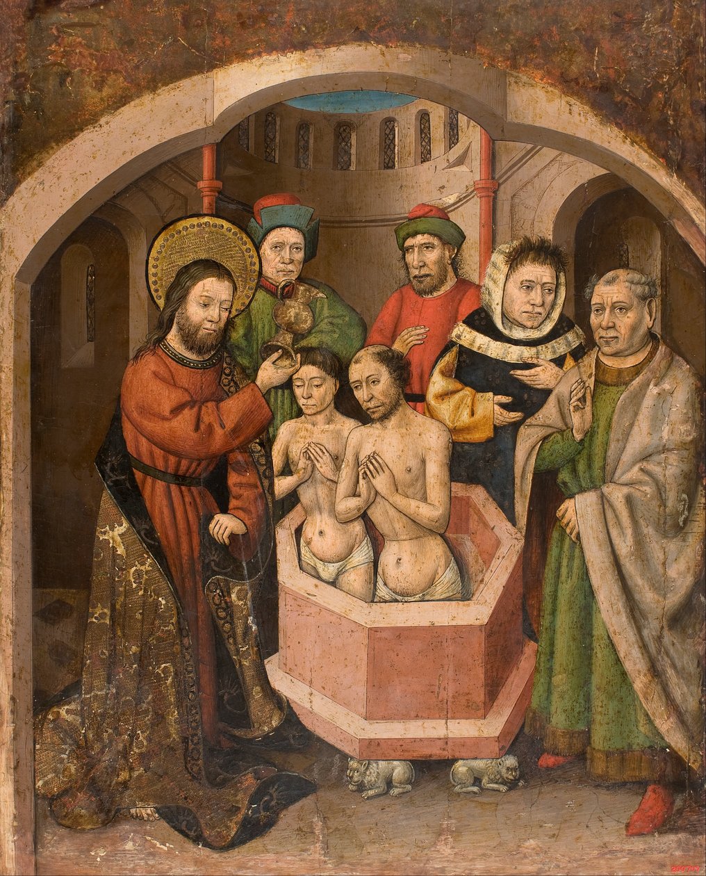 São Bartolomeu Baptismo de Master of Saint Bartholomew