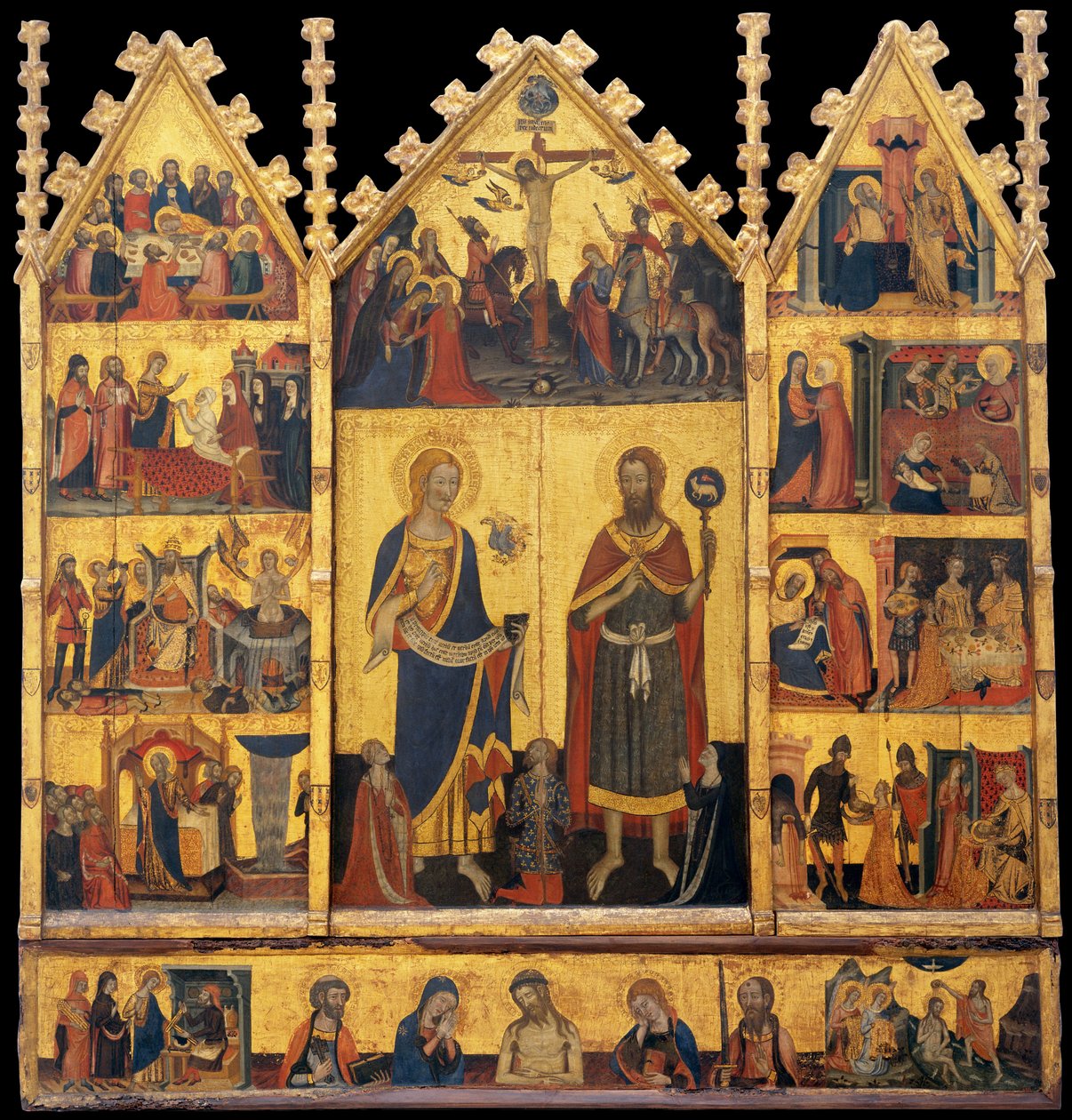 Retábulo dos Santos João de Master of Santa Coloma de Queralt