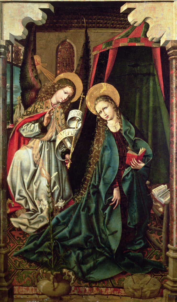 A Anunciação de Master of Sisla
