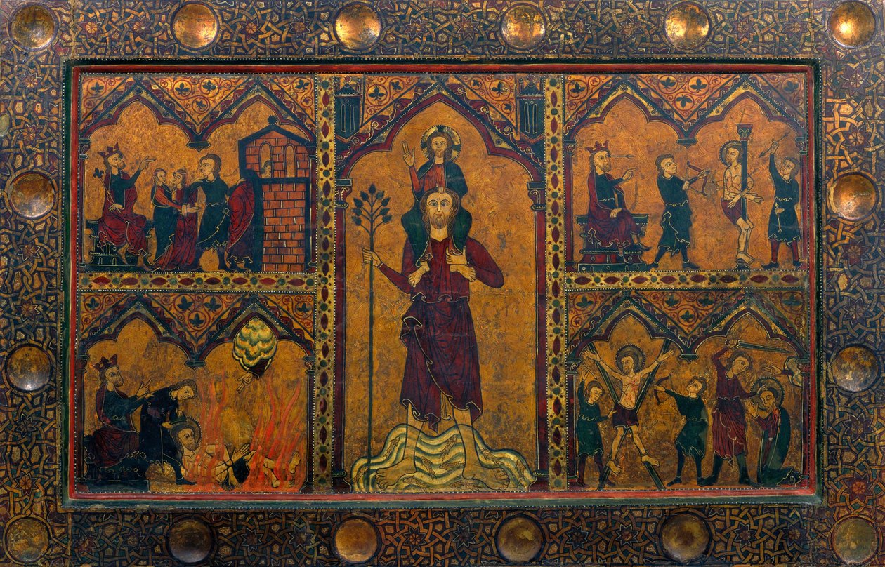 Altar frontal de São Cristóvão de Master of Soriguerola