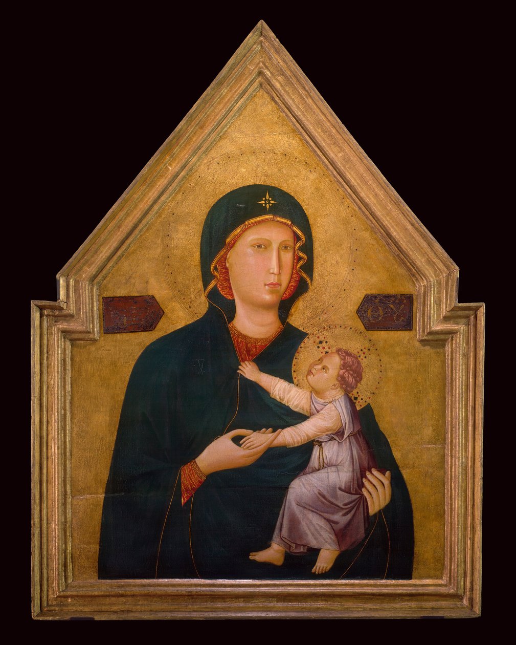 Madonna e criança de Master of St. Cecilia