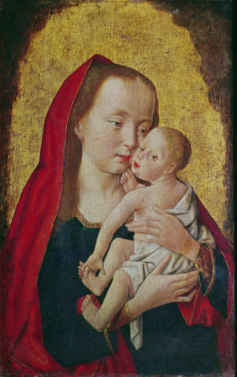 Virgem e Criança, c.1500 de Master of St. Giles