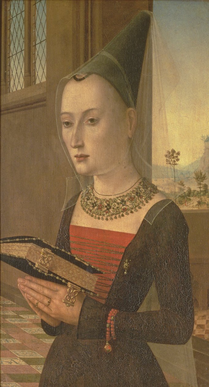 Retrato de Maria Bonciani, esposa de Pierantonio Baroncellis de Master of the Baroncelli Portraits