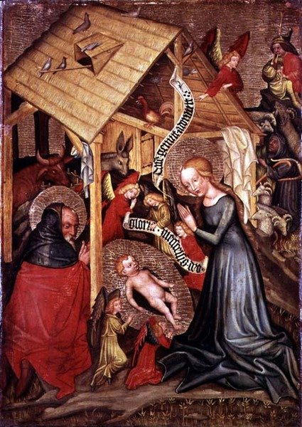 O nascimento de Cristo de Master of the Hohenfurt Calvary