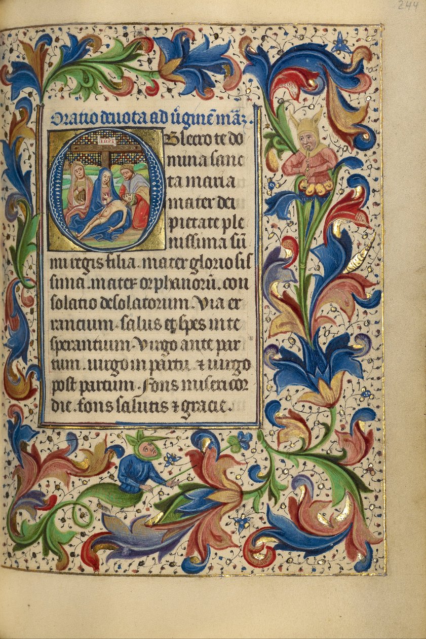 A Pietà de Master of the Lee Hours