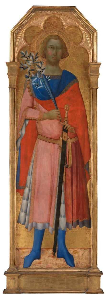 St. Victor de Siena de Master of the Palazzo Venezia Madonna