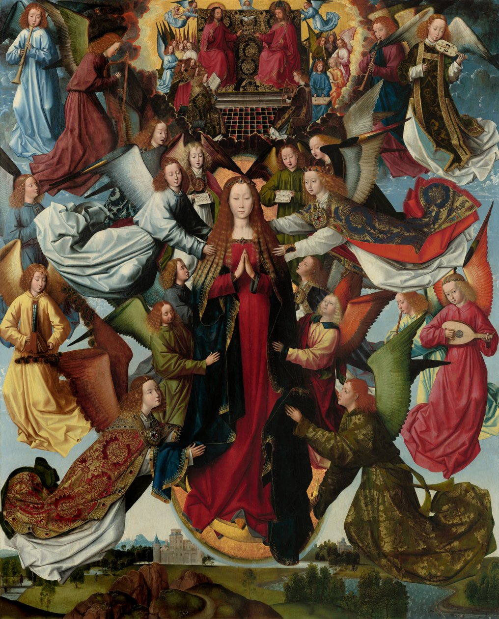 Maria, Rainha do Céu de Master of the St Lucy Legend
