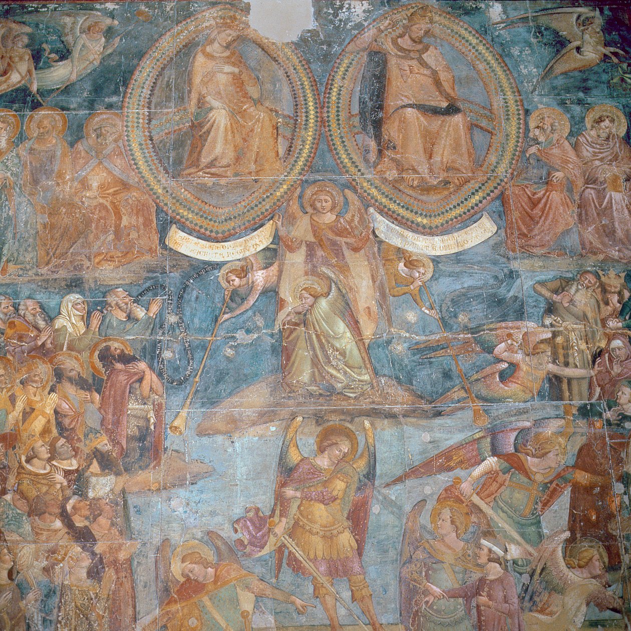 O último julgamento, c.1360-80 de Master of the Triumph of Death