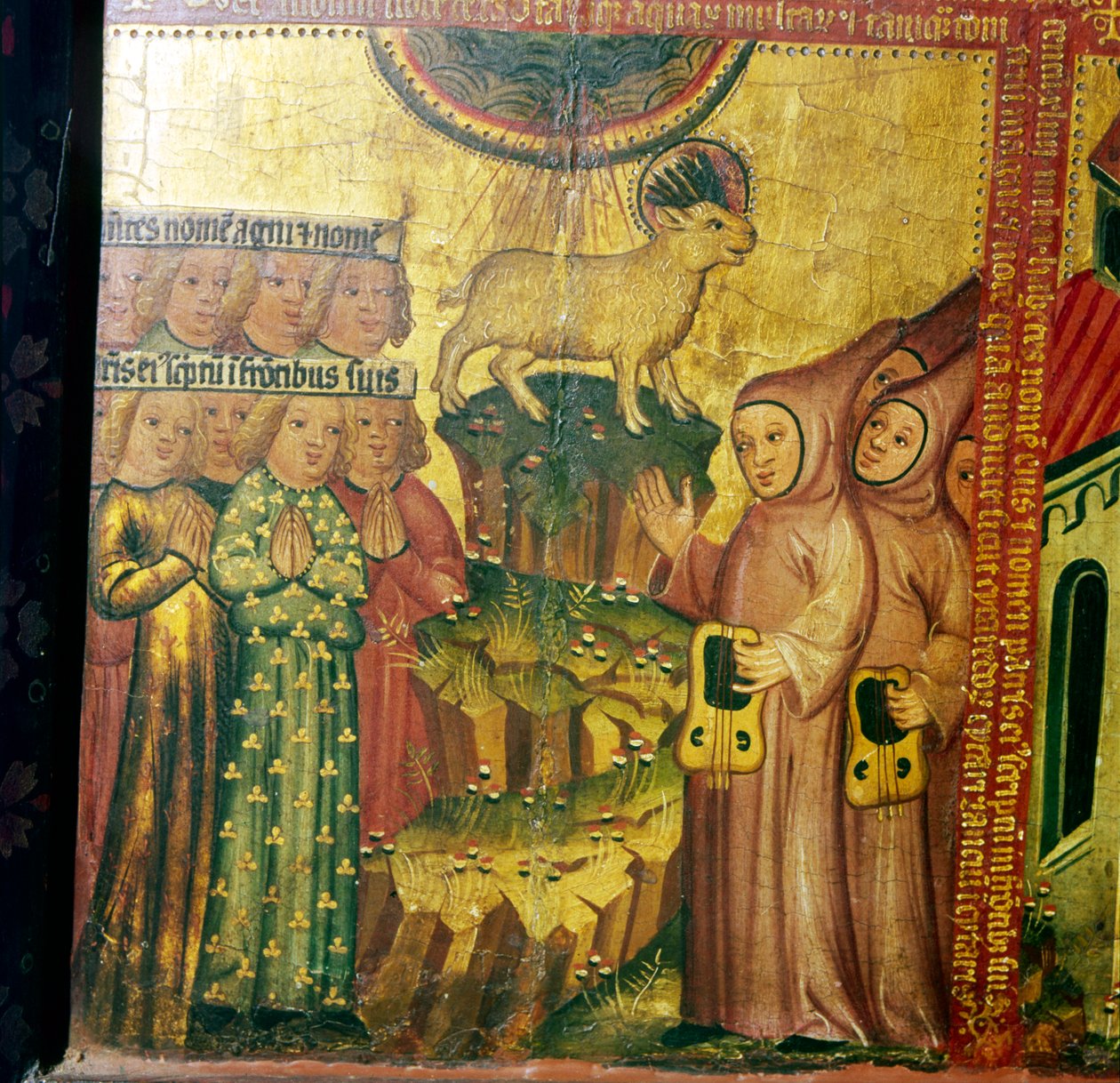 O Cordeiro do Monte Zion, século XIV-XVIII.   de Master Bertram of Hamburg