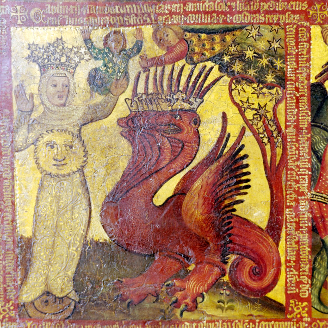 A Mulher Vestida de Sol, século XIV-XV de Master Bertram of Hamburg