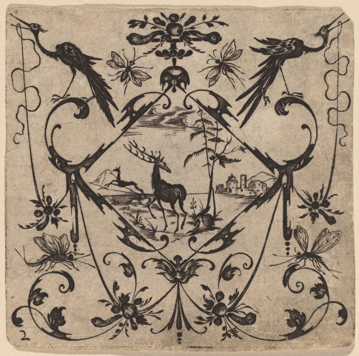 Ornamento com Grotesco de Master CR