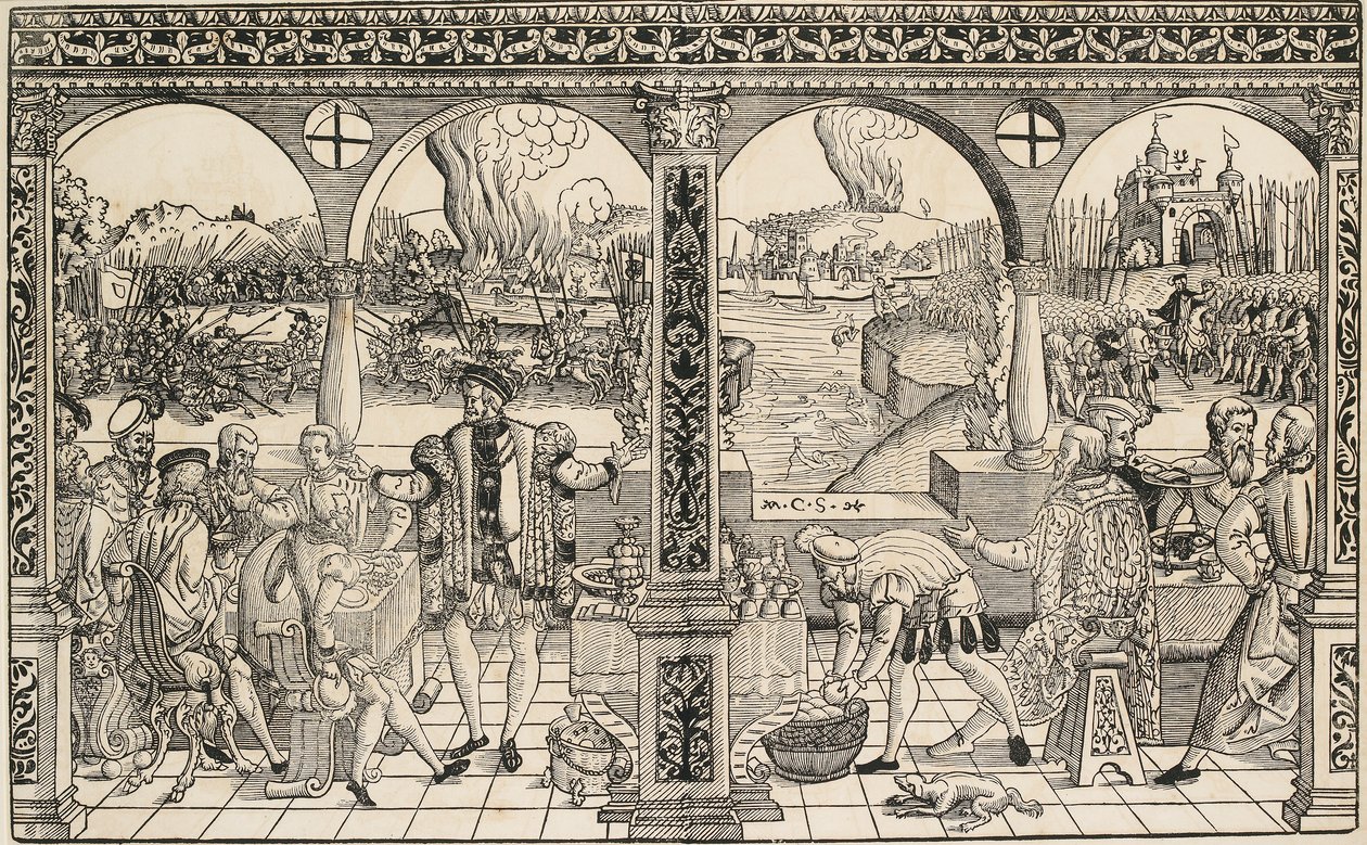 A história do eleitor Friedrich I Palatine, século XVI de Master CS