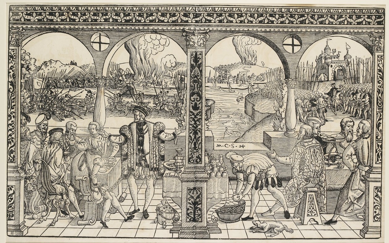 A História do Eleitor Friedrich I Palatine de Master C. S.