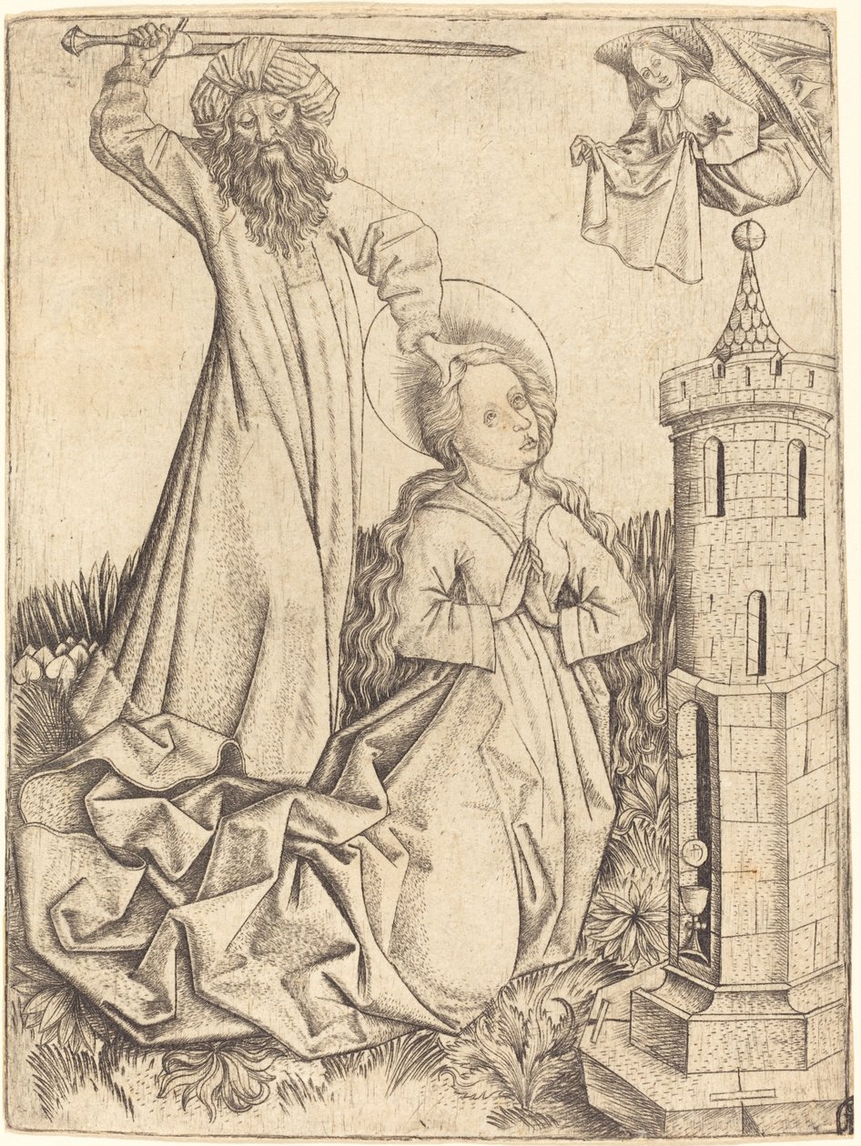 O Martírio de Santa Bárbara de Master E.S.