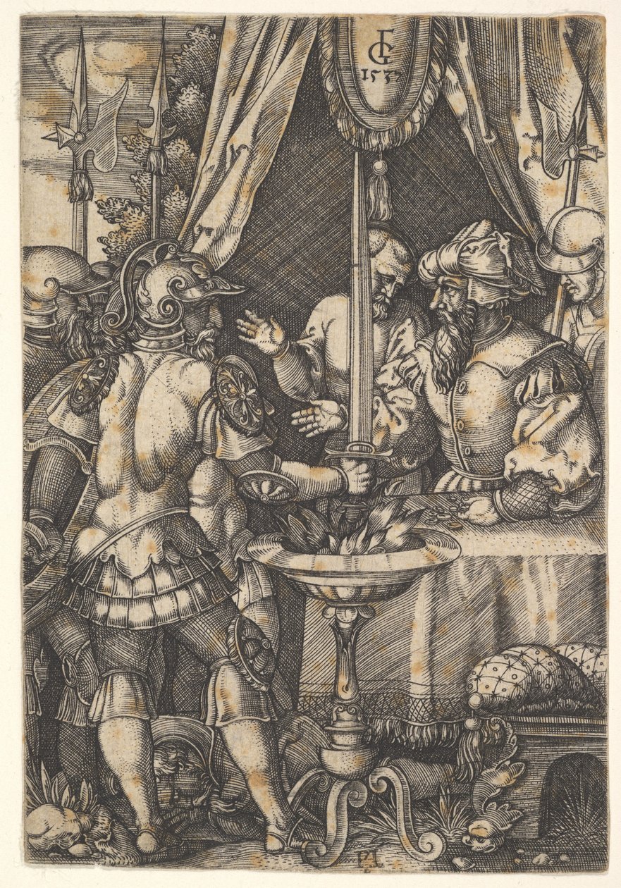Mucius Scaevola, 1537. de Master FG