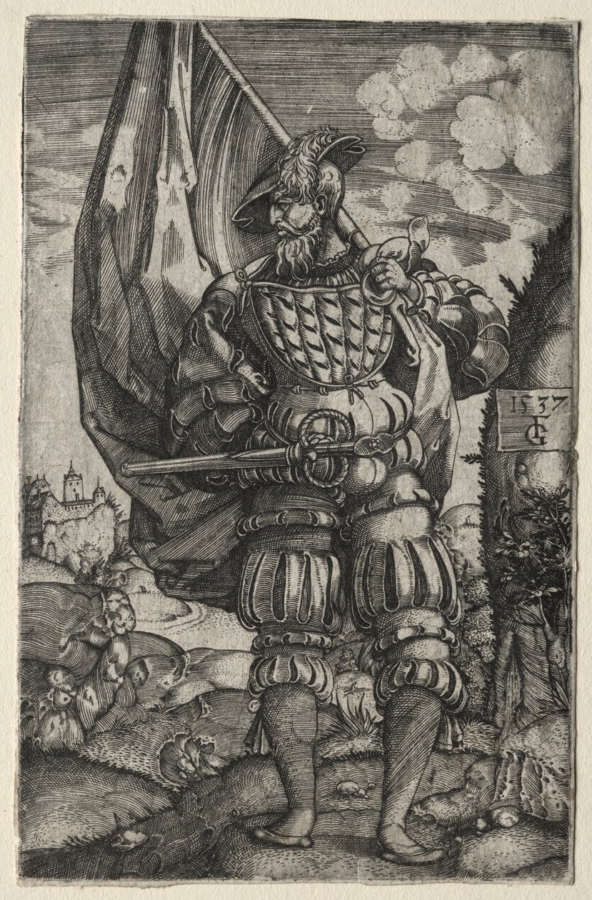 O porta-estandarte de Master F. G.