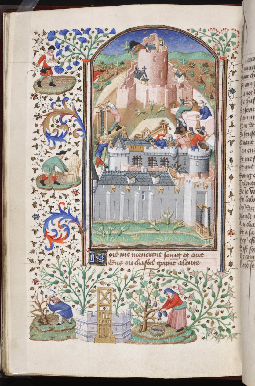 O Castelo do Trabalho, de ;La voie de Povreté ou de Richesse
