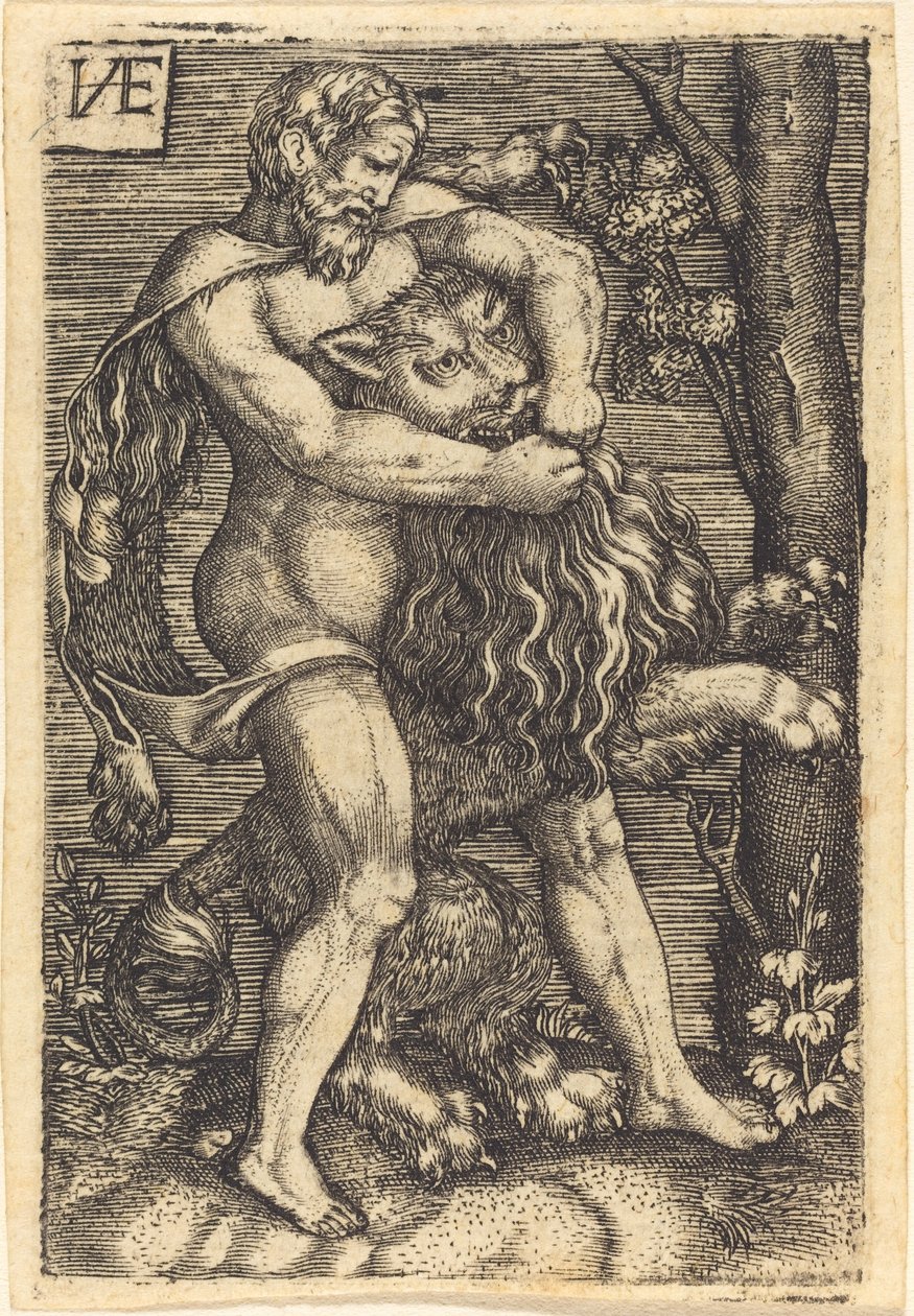 Hércules Matando o Leão de Master HVE
