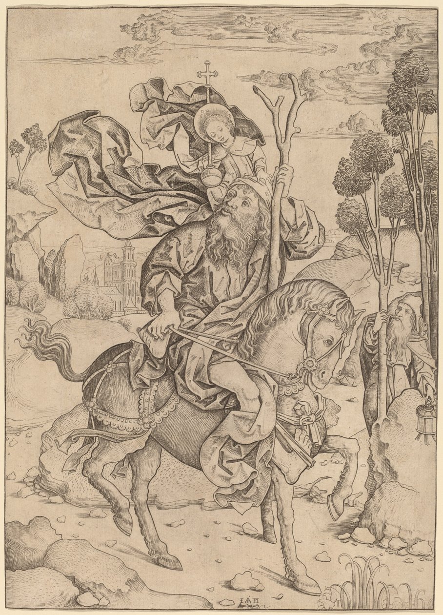 São Cristóvão a Cavalo de Master I.A.M. of Zwolle