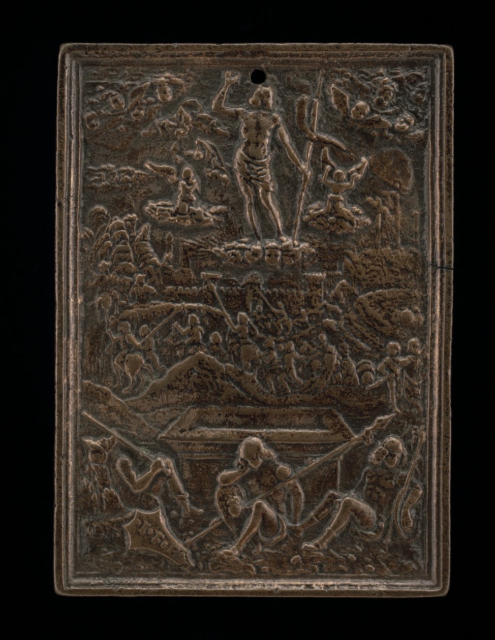 A Ressurreição, c. 1500. de Master I.F.P.
