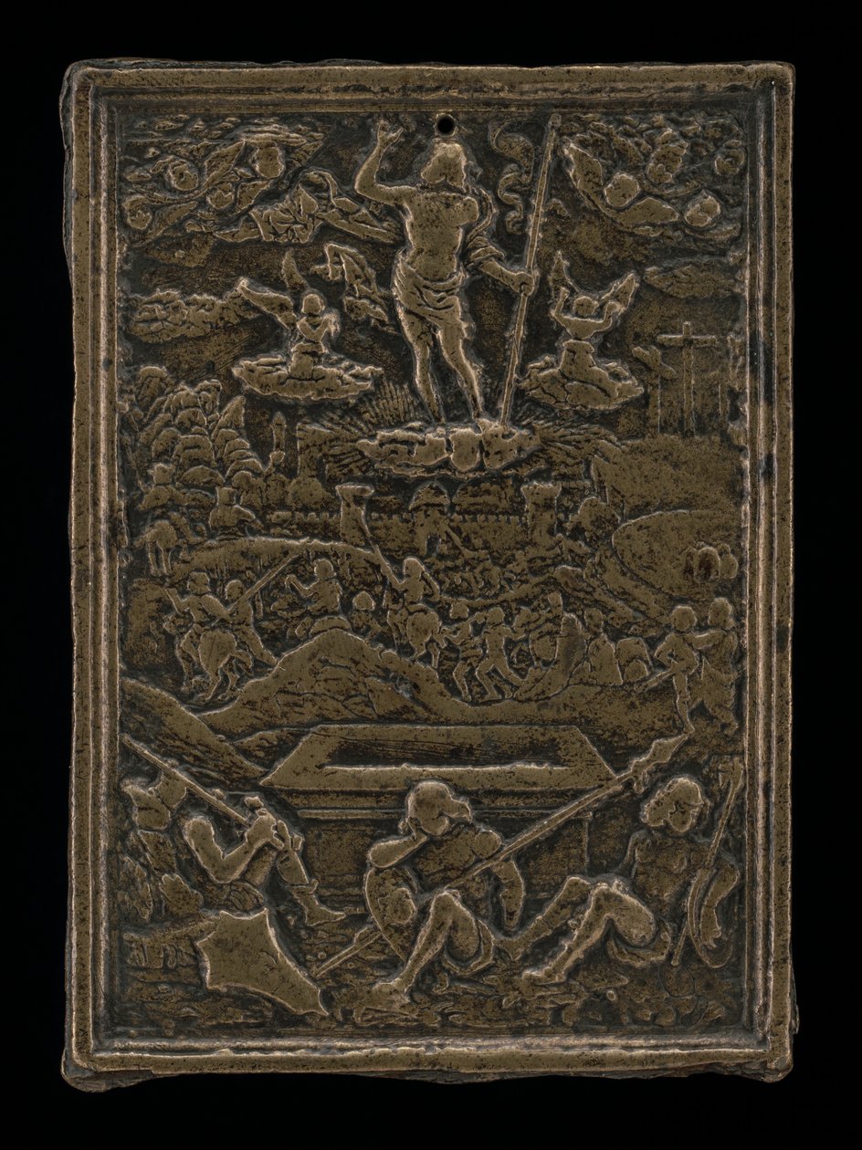A Ressurreição, c. 1500. de Master I.F.P.