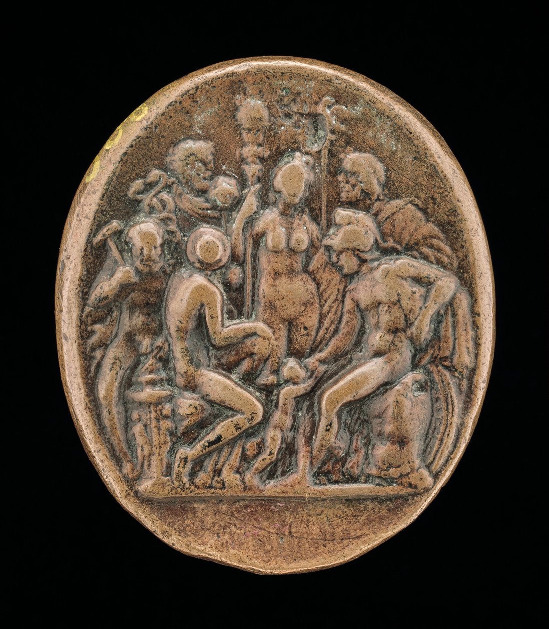 Uma Assembleia de Deuses [ao contrário], segunda metade do século XV. de Master IO.FF.