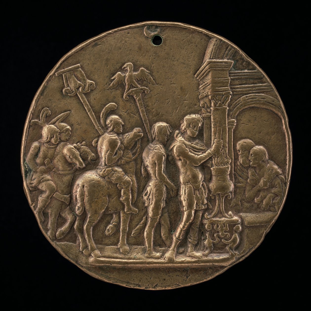 Mucius Scaevola, segunda metade do século XV. de Master IO.FF.