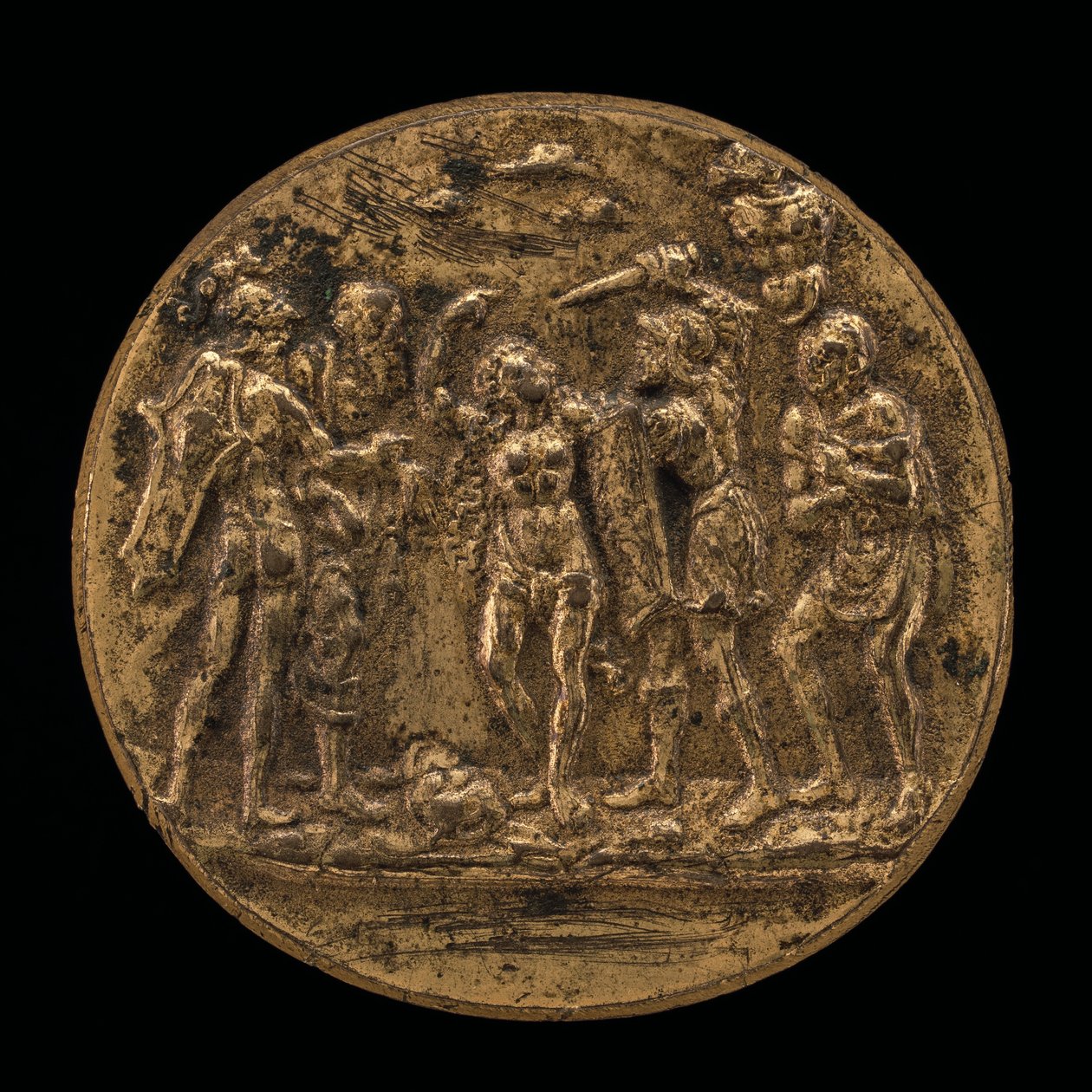 O Sacrifício de Ifigênia, segunda metade do século XV. de Master IO.FF.