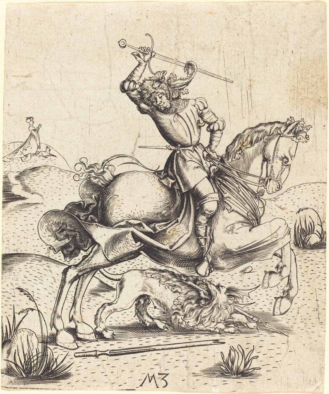 São Jorge e o Dragão de Master MZ