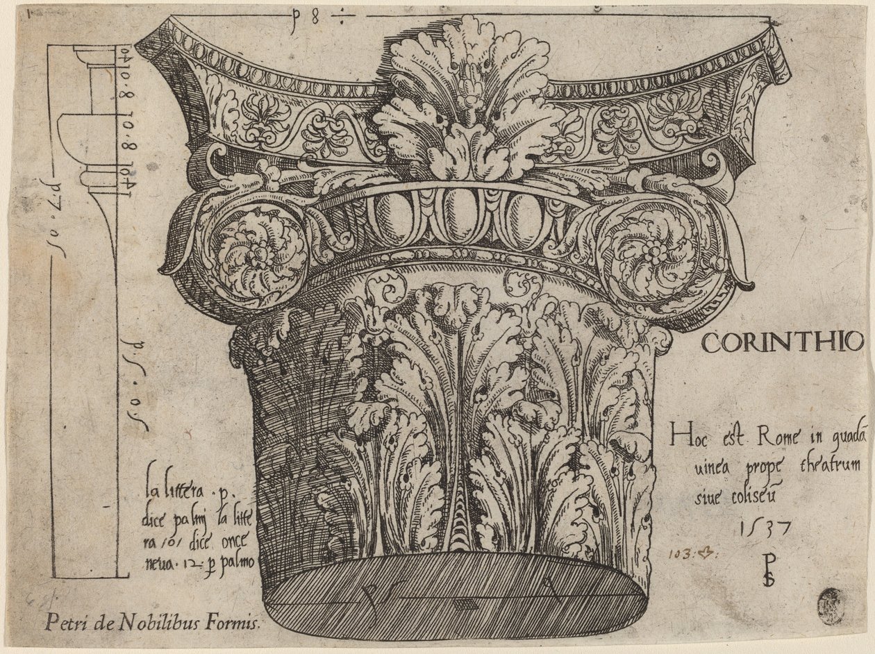 Capital from the Colosseum, Rome de Master PS