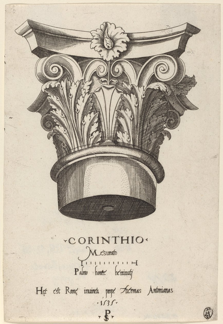 Capitais das Termas de Antonino, Roma de Master PS
