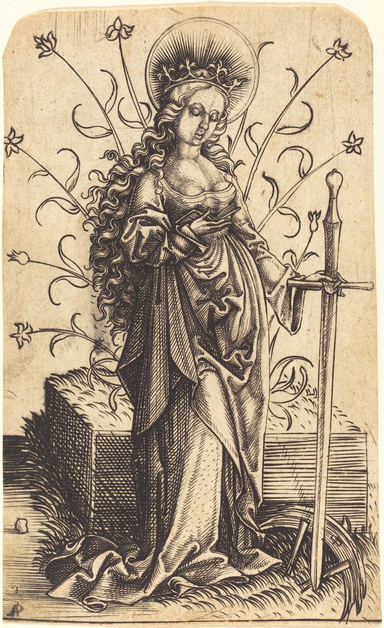 Santa Catarina de Master PW of Cologne