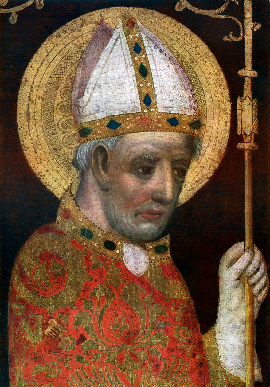 St Adalbert, detalhe, depois de 1370 1955 de Master Theodoric