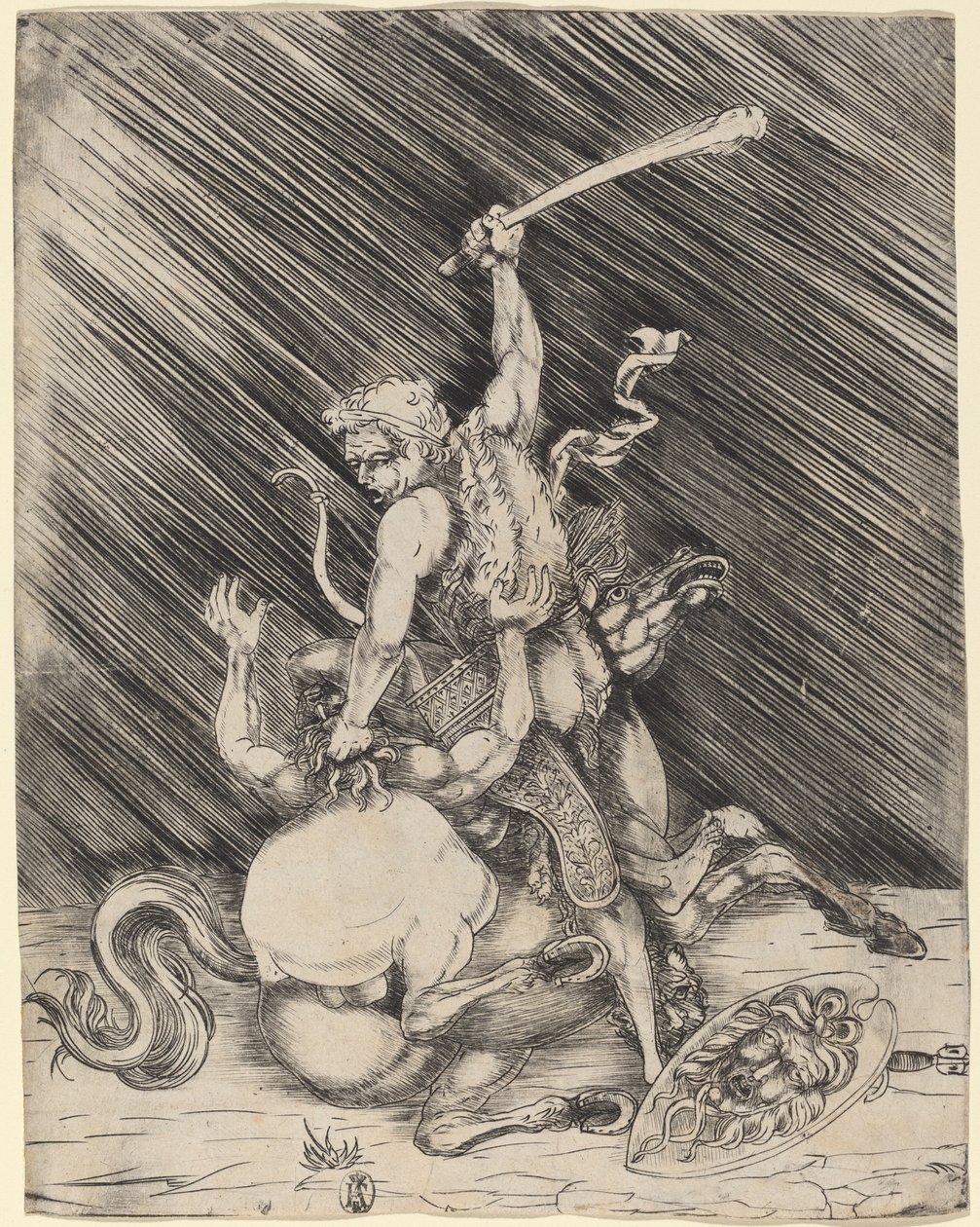 Hércules e Cacus de Master of 1515