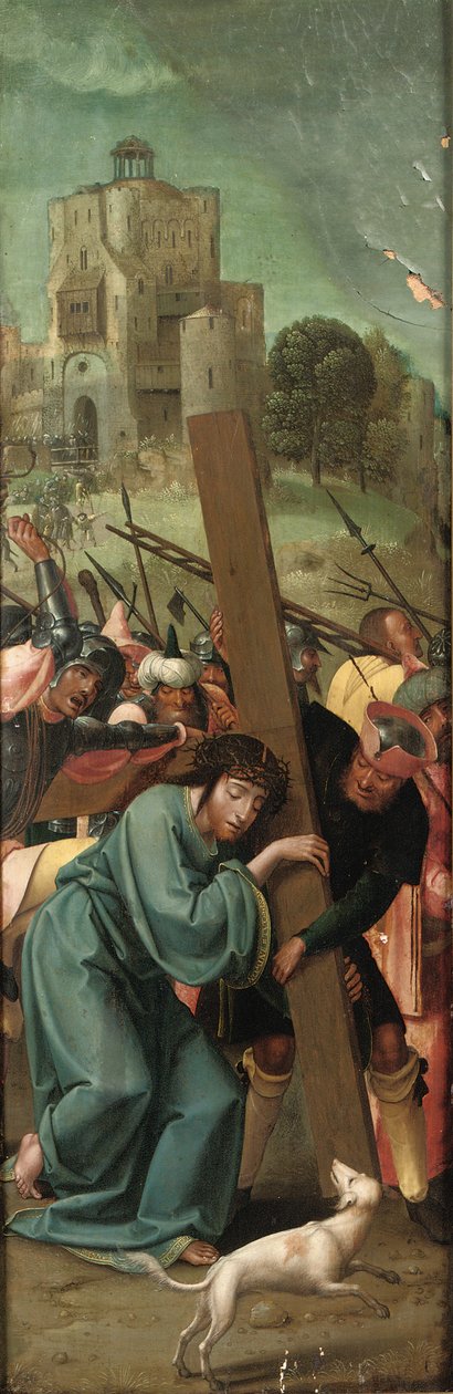 Cristo carregando a cruz, c.1518 de Master of 1518