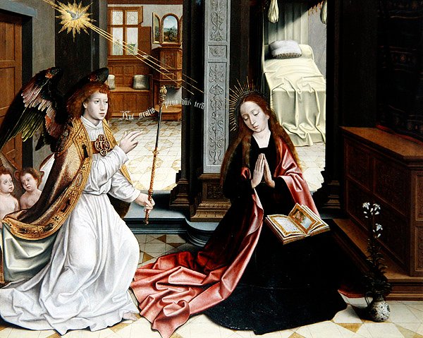 A Anunciação de Master of 1518