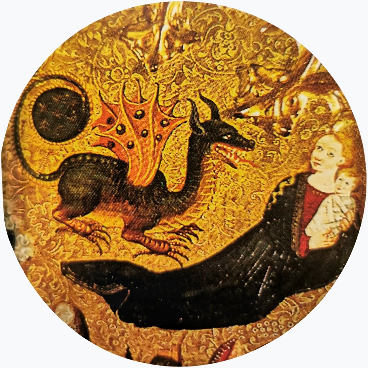 O sonho de São João Evangelista em Patmos de Master of Aiguatèbia