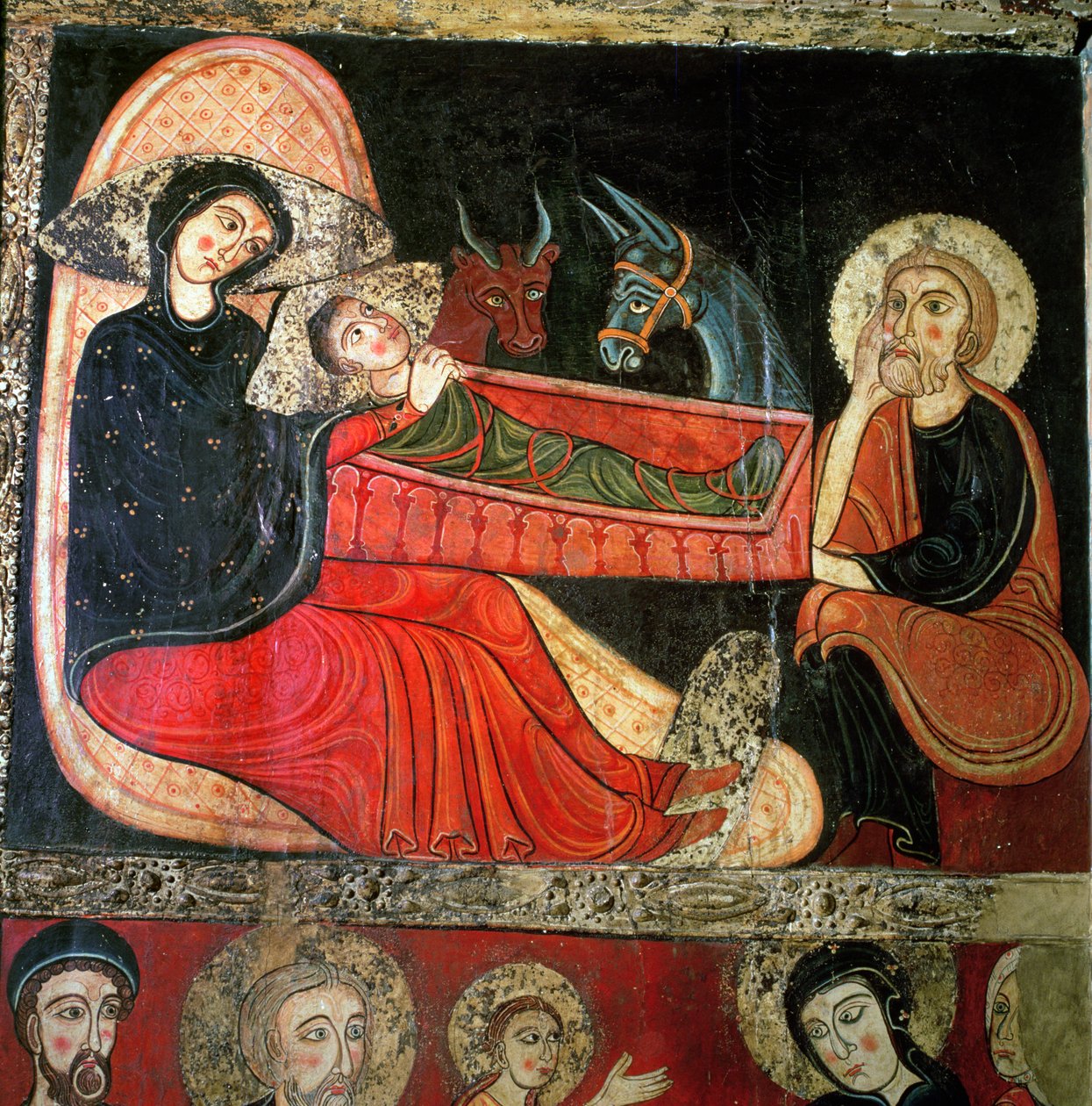 A Natividade, do Altar Frontal de Santa Maria d