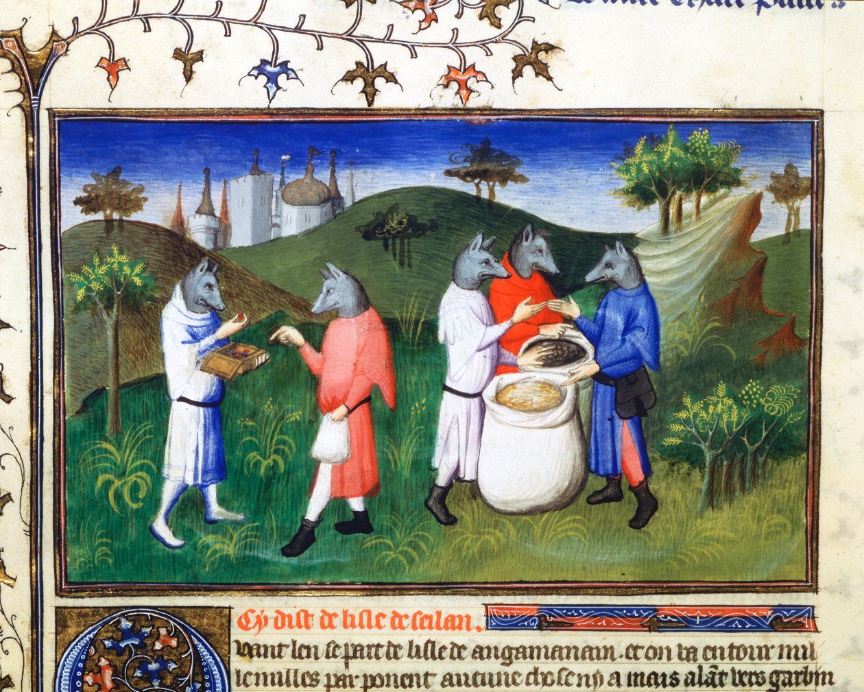 Homens de cabeça de cão, finais do século XIII, início do século XV de Master of Boucicaut