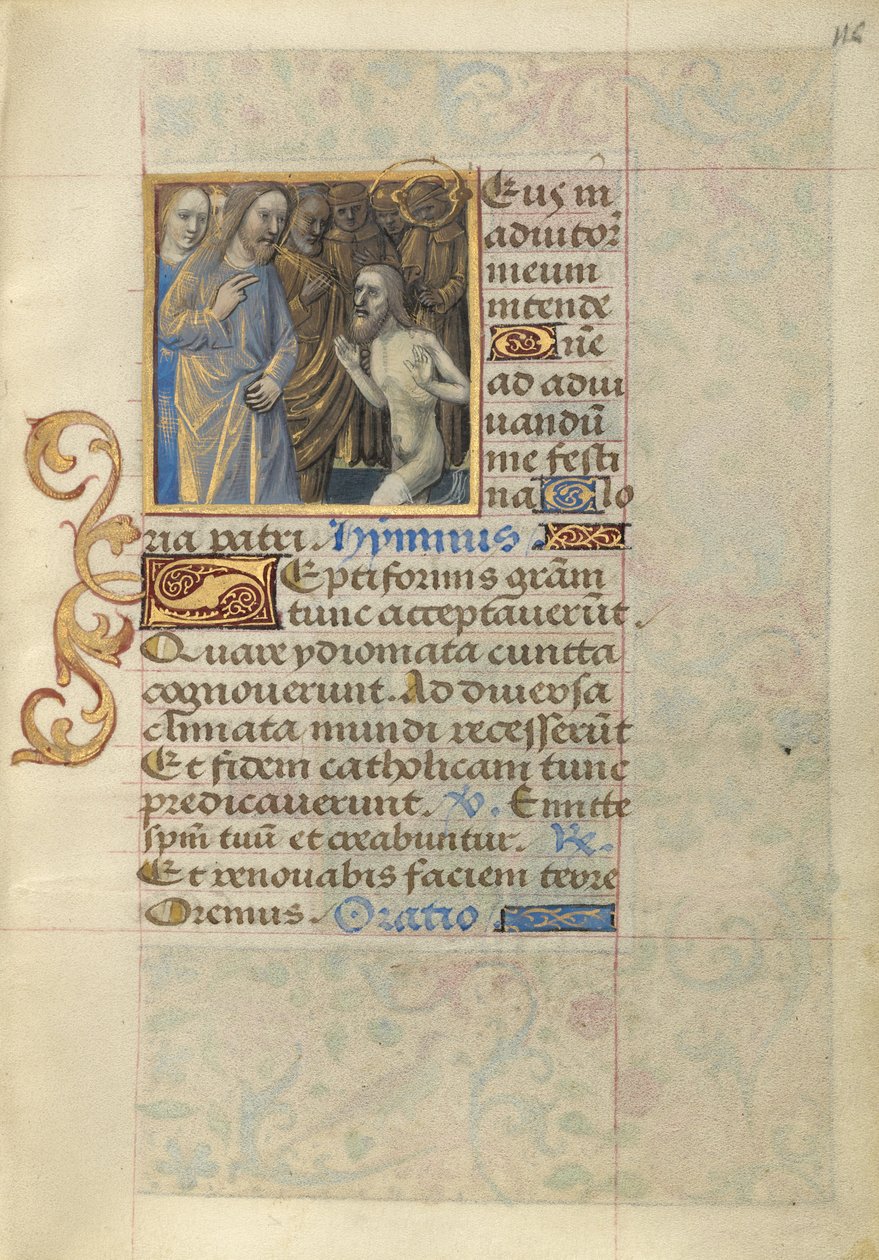 Ressurreição de Lázaro de Master of Cardinal Bourbon