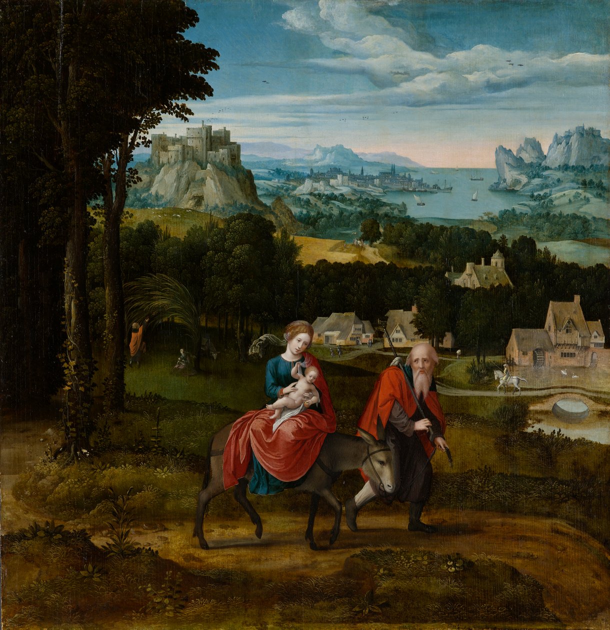 paisagem de Master of Female Half Lengths