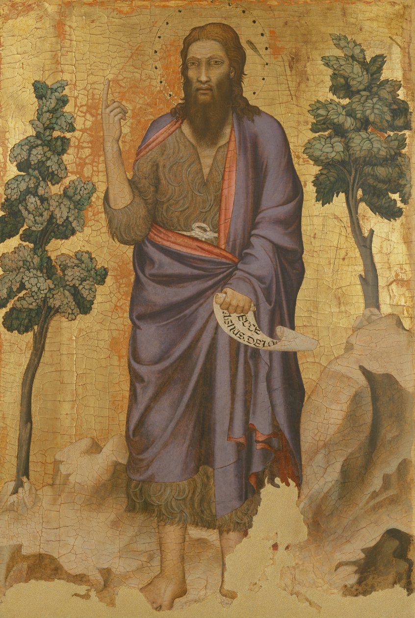 São João Baptista (pintura) de Master of Figline