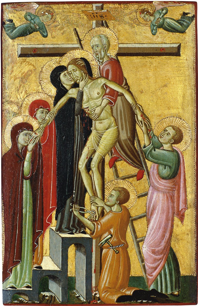 A descida da cruz de Master of Forli