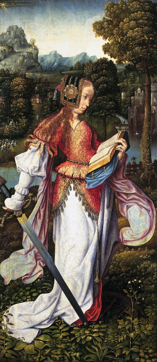 Santa Catarina de Master of Frankfurt