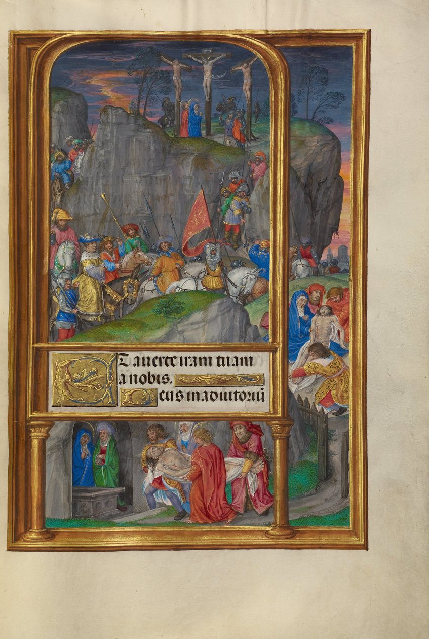 A crucificação de Master of James IV of Scotland