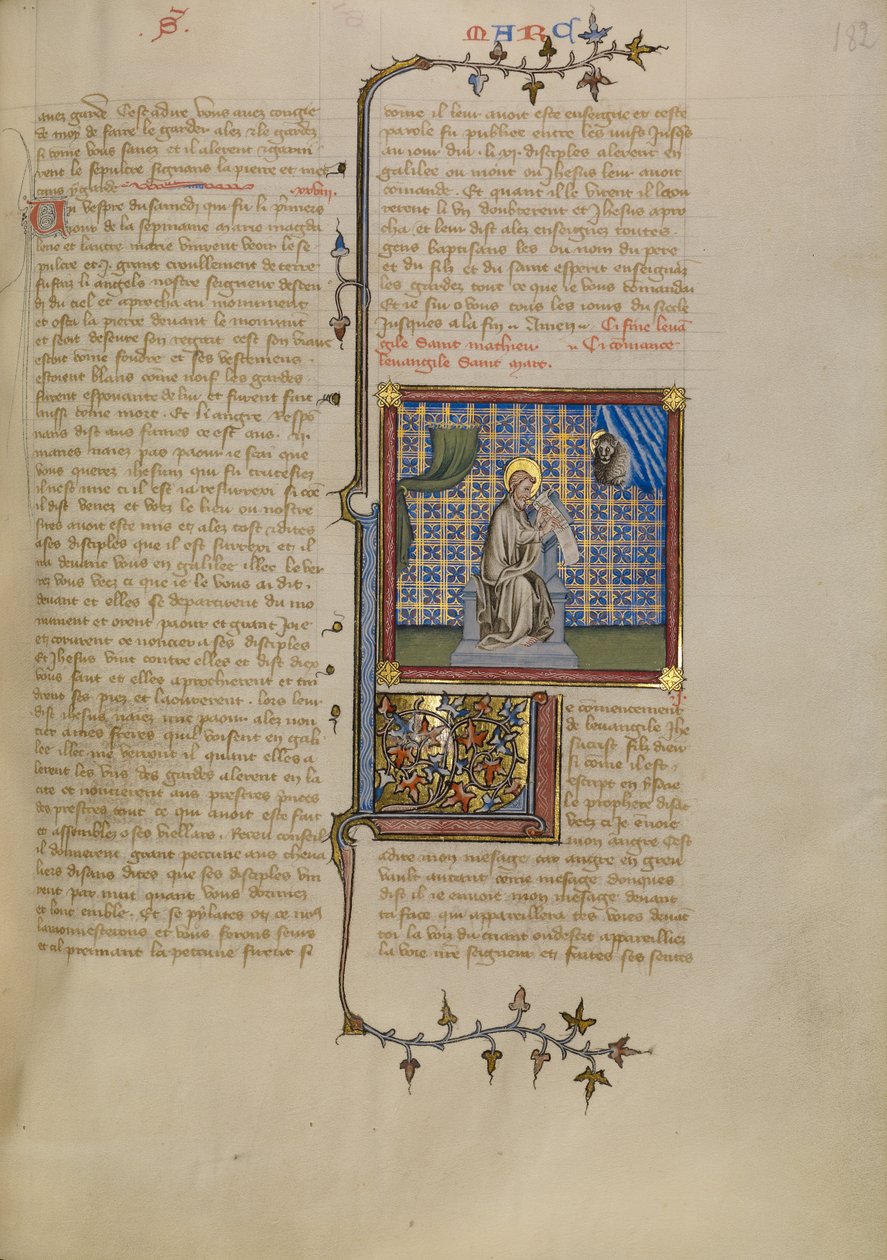 São Marcos de Master of Jean de Mandeville