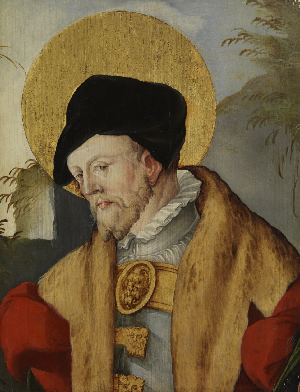 Busto de um Santo, 1500-99 de Master of Messkirch